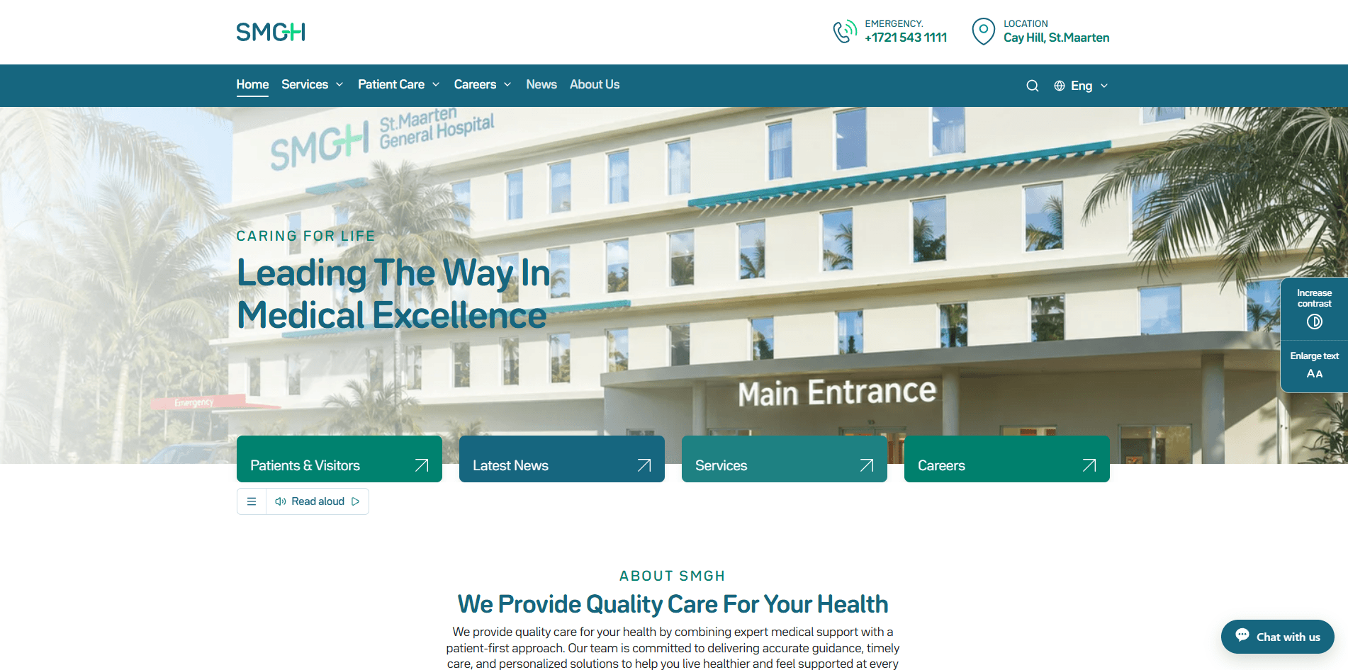 SMMC Launches New Website www.smgh.sx
